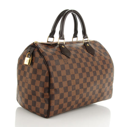 Louis Vuitton Damier Ebene Speedy 30 3 of 7