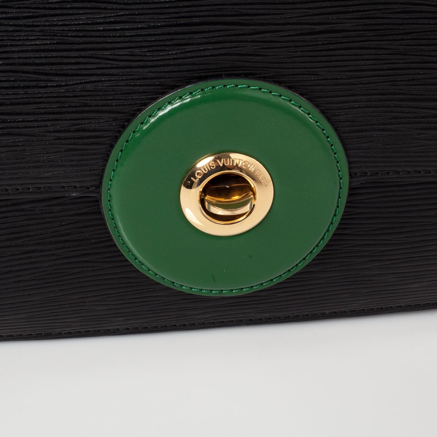 Louis Vuitton Epi Sac Friedland Black Green 6 of 9