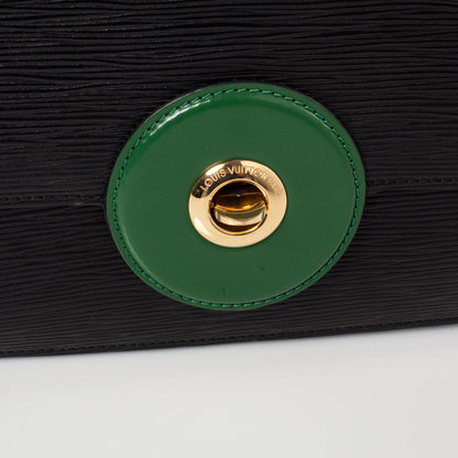 Louis Vuitton Epi Sac Friedland Black Green 6 of 9
