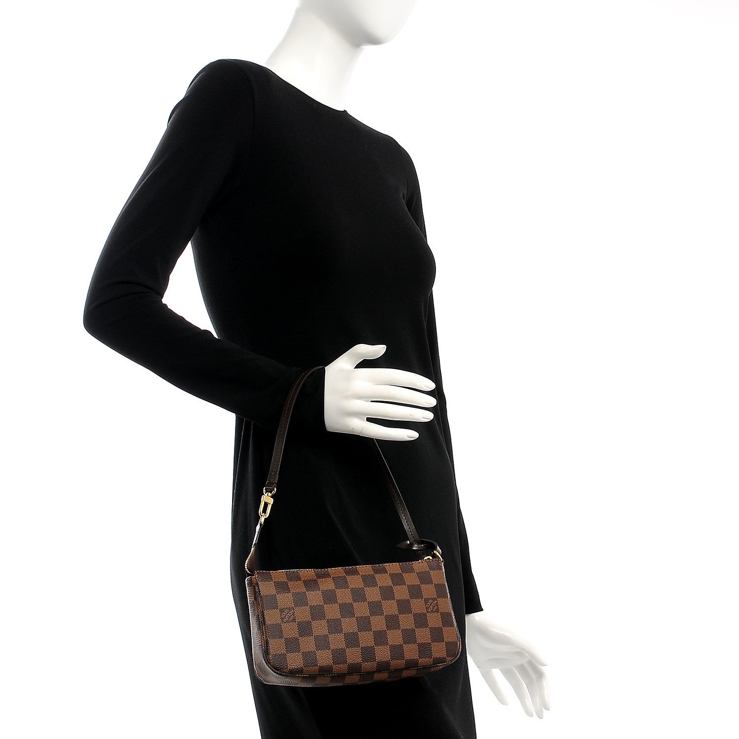 Louis Vuitton Damier Ebene Pochette Accessories NM 2 of 7