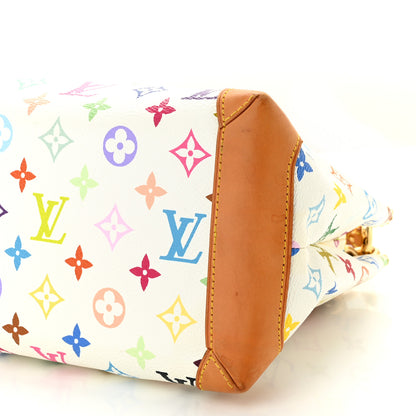 Louis Vuitton Monogram Multicolor Audra White 9 of 10