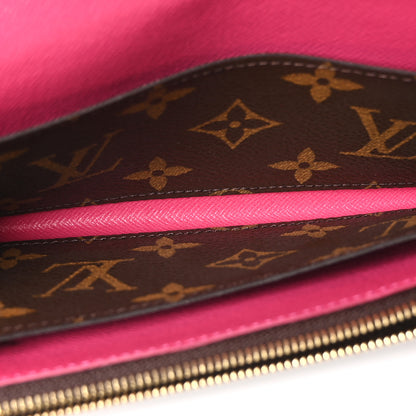 Louis Vuitton Monogram Bloom Flower Emilie Wallet 5 of 9