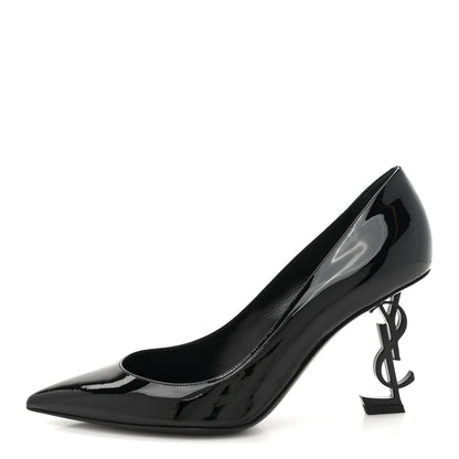 Saint Laurent Patent Opyum 85 Pumps 38 Black 1 of 10