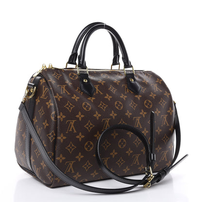 Louis Vuitton Monogram My World Tour Speedy Bandouliere 30 Black 3 of 11