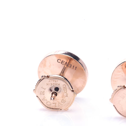 Bulgari 18K Rose Gold Mother of Pearl BVLGARI BVLGARI Stud Earrings 6 of 6