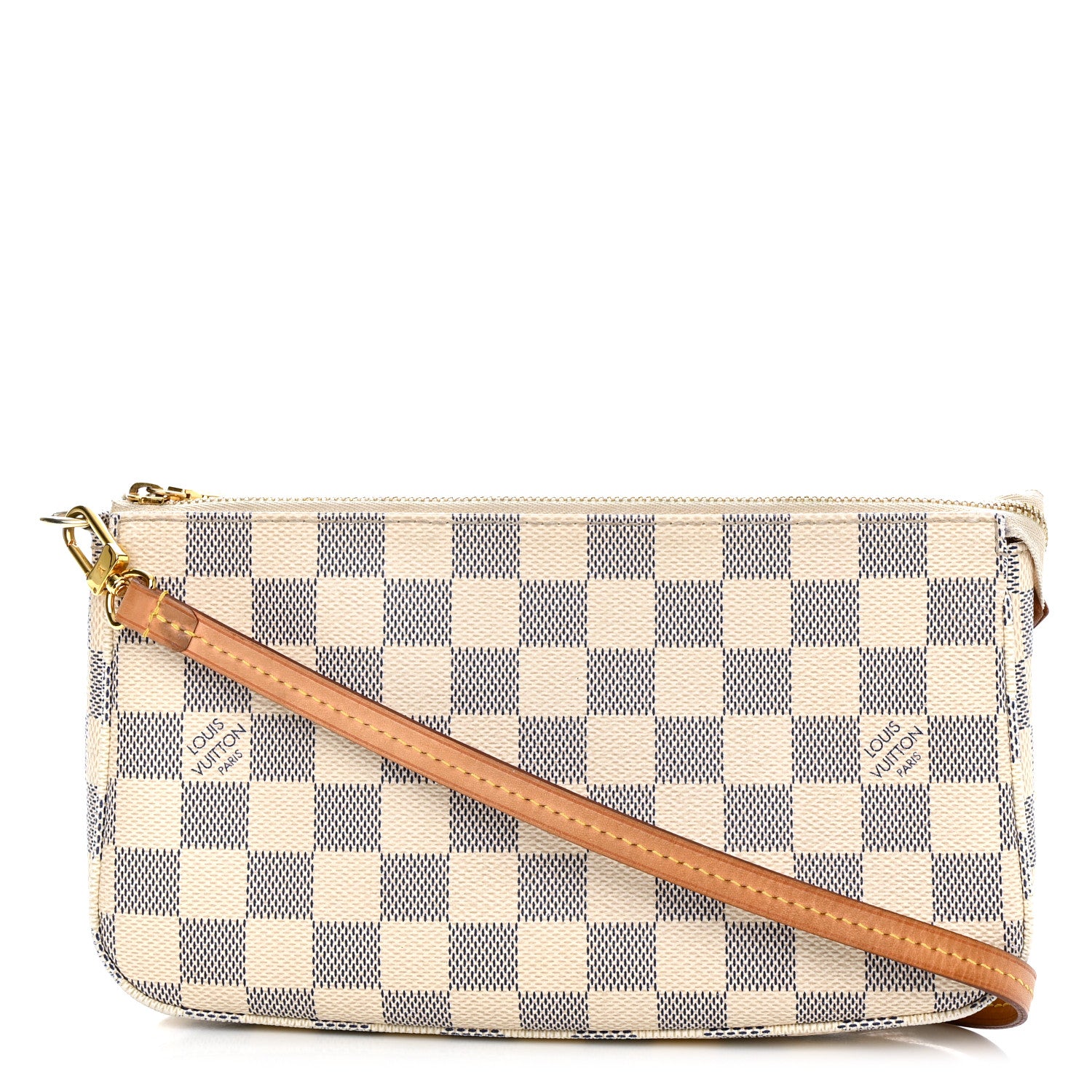 Louis Vuitton Damier Azur Pochette Accessories NM 1 of 9