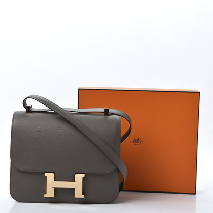 Hermes Epsom Constance 24 Etain 10 of 10