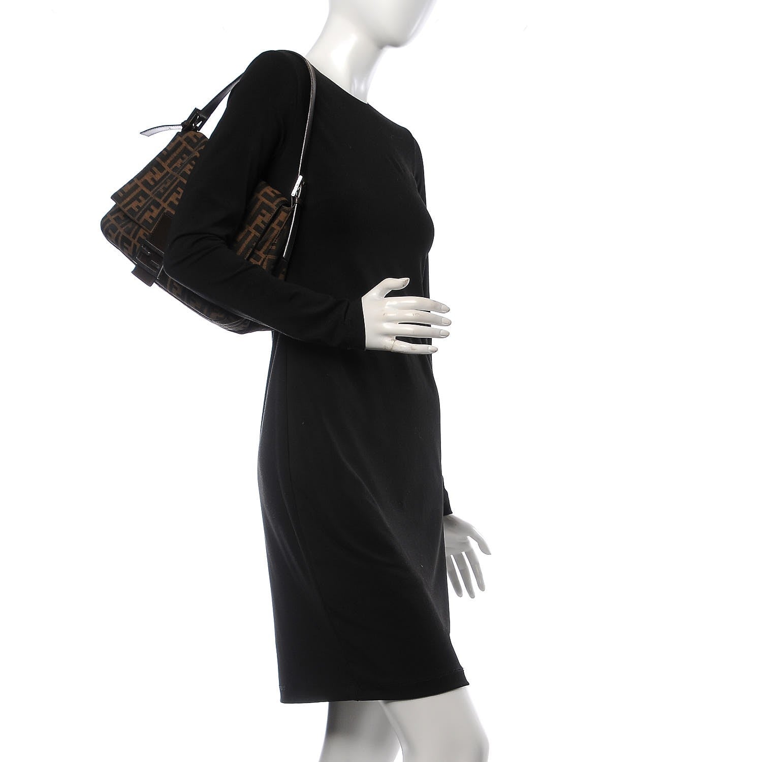 Fendi Zucca Mama Baguette Tobacco 3 of 13