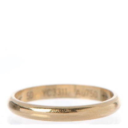 Cartier 18K Yellow Gold Band Ring 50 5.25 7 of 11