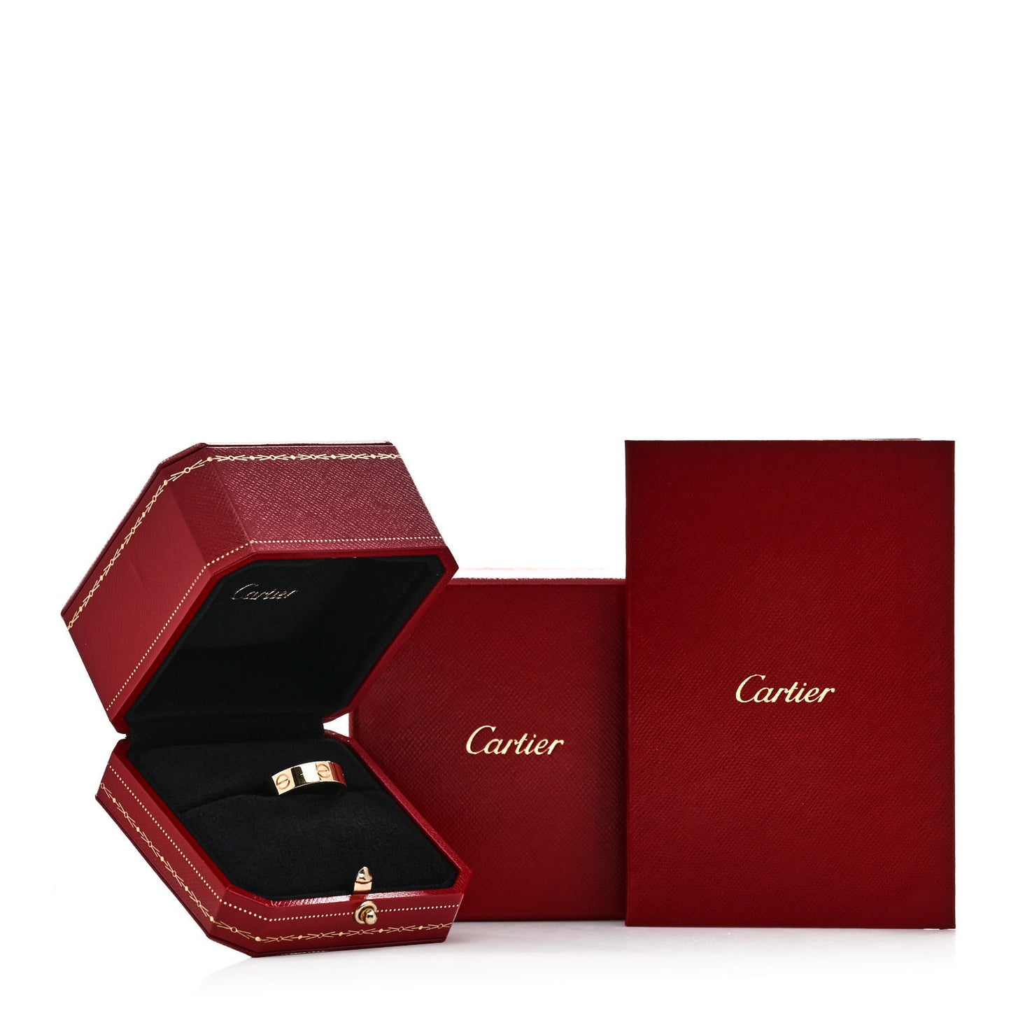 18K Yellow Gold 5.5mm LOVE Ring 57 8