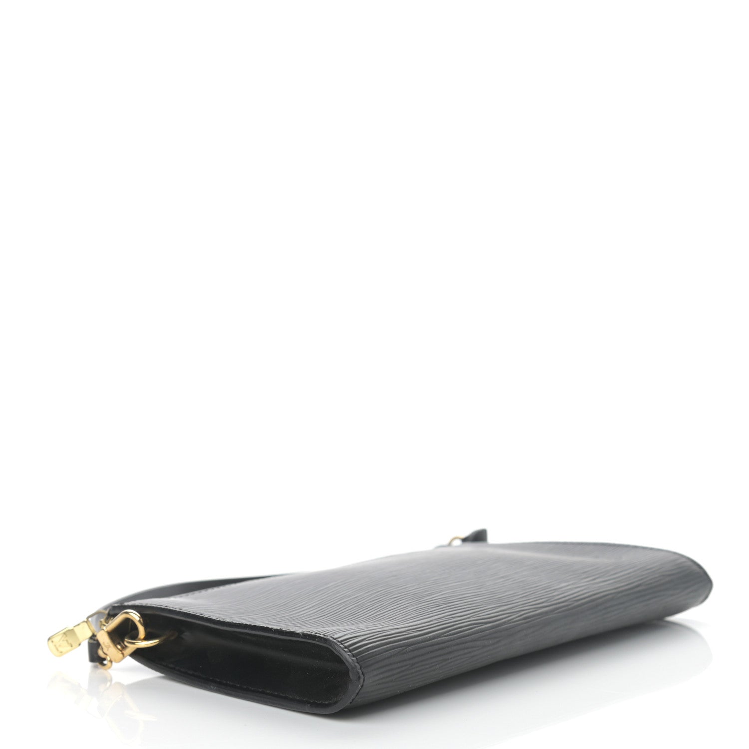 Louis Vuitton Epi Pochette Accessories 24 Black 4 of 12