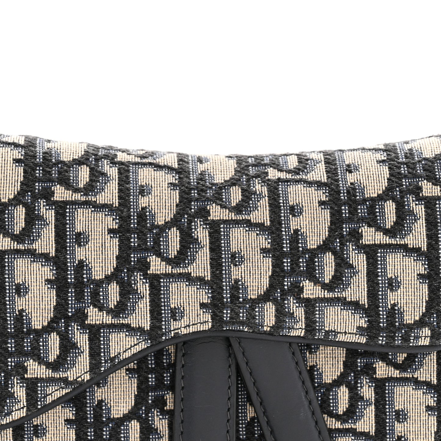 Oblique Mini Saddle Bag Blue