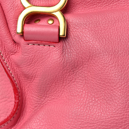 Chloe Calfskin Small Marcie Satchel Coral Pop 20 of 20