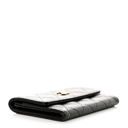 Chanel Caviar Quilted Flap Card Holder Black 4 of 8