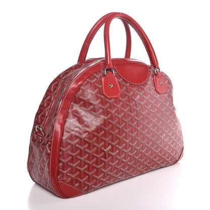 Goyard Goyardine Saint Jeanne GM Bowler Red 3 of 12