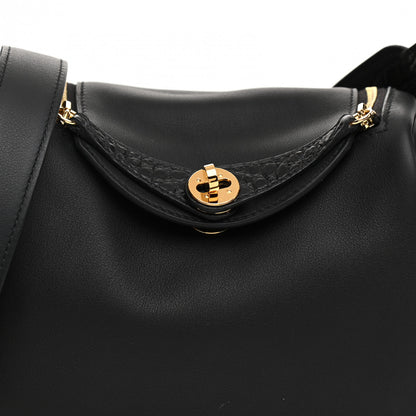 Hermes Swift Matte Alligator Mini Touch Lindy 20 Black 8 of 11