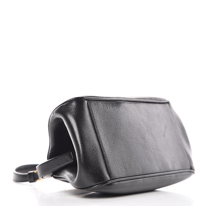 Prada Goatskin Top Lock Bag Nero Black 4 of 11