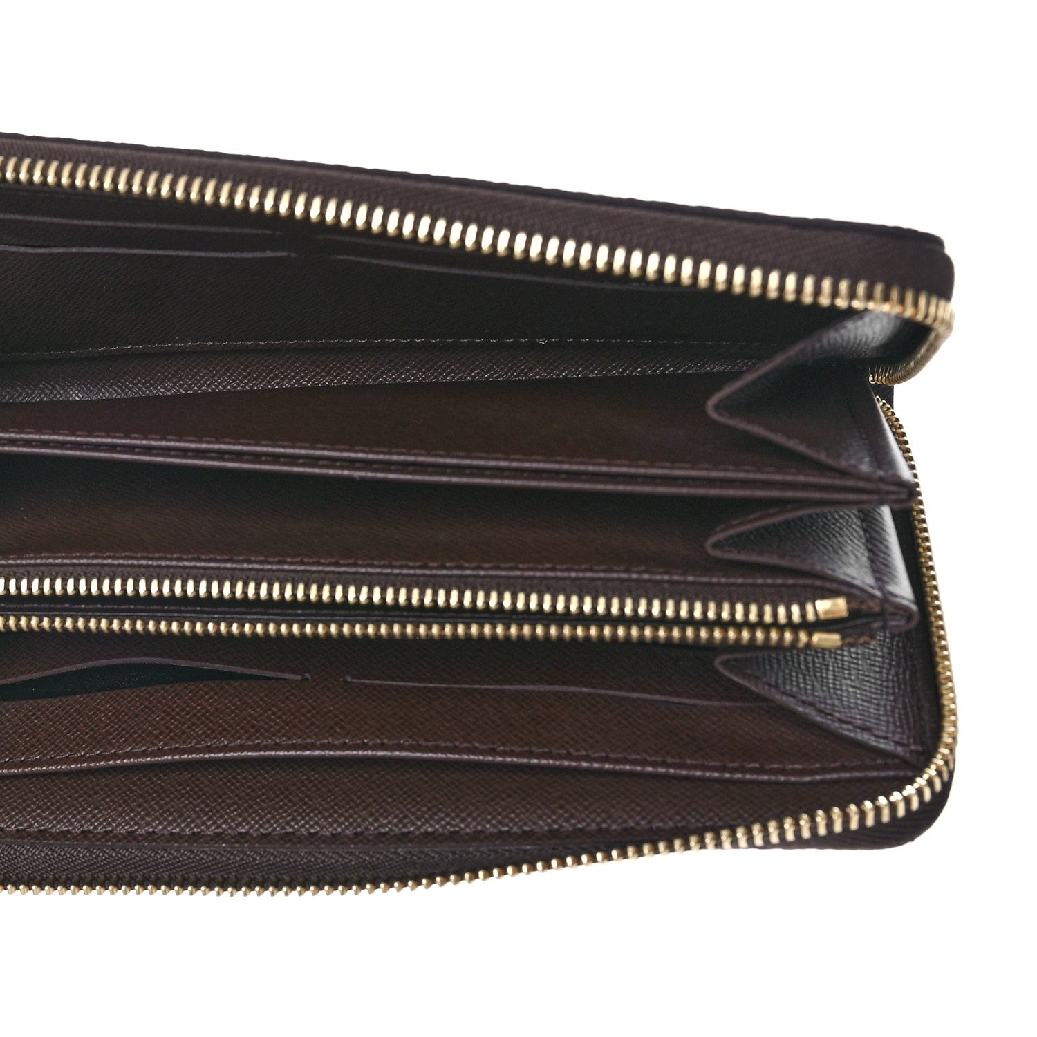 Louis Vuitton Damier Ebene Zippy Wallet 5 of 9