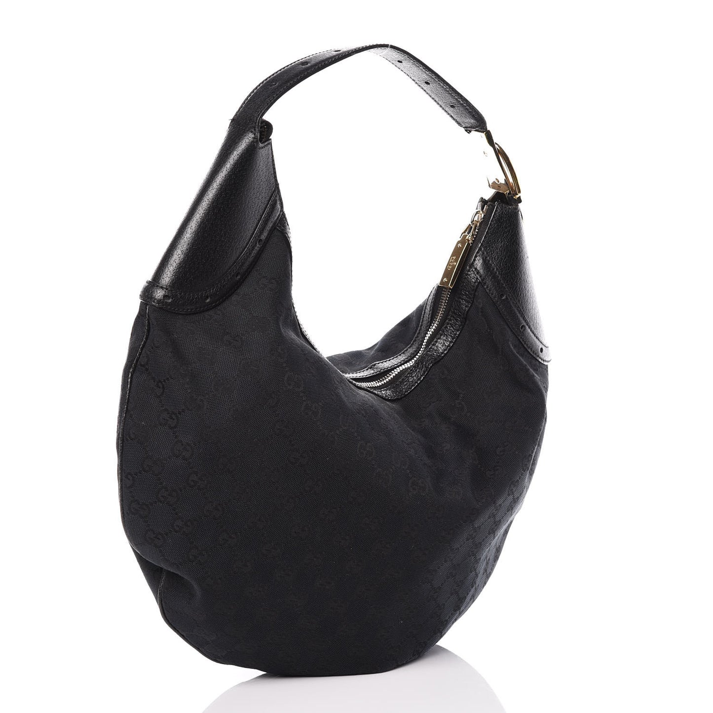 Monogram Glam Hobo Black