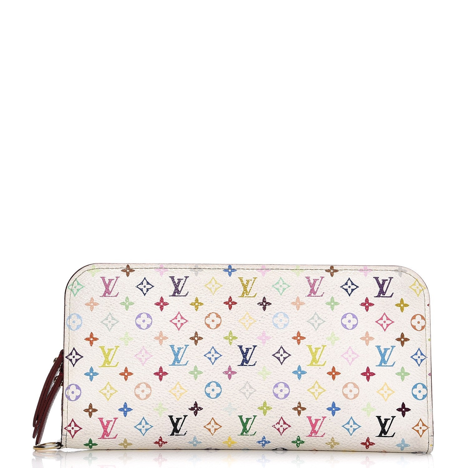 Louis Vuitton Monogram Multicolor Insolite Wallet White Figue 1 of 10