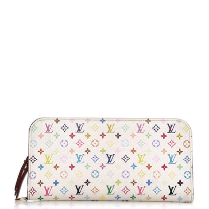 Louis Vuitton Monogram Multicolor Insolite Wallet White Figue 1 of 10