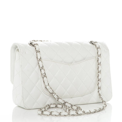 Chanel Caviar Quilted Medium Double Flap White 3 of 7