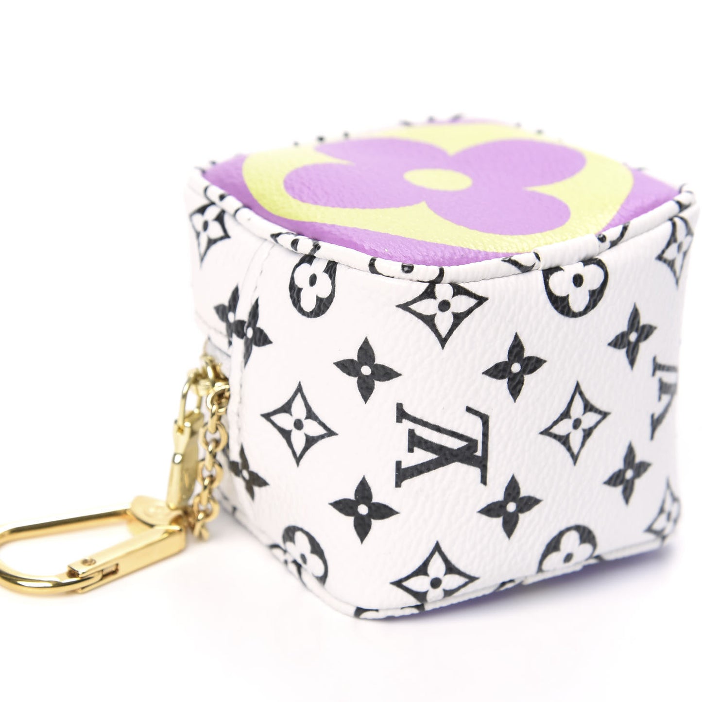 Monogram Giant Cube Coin Purse Pink