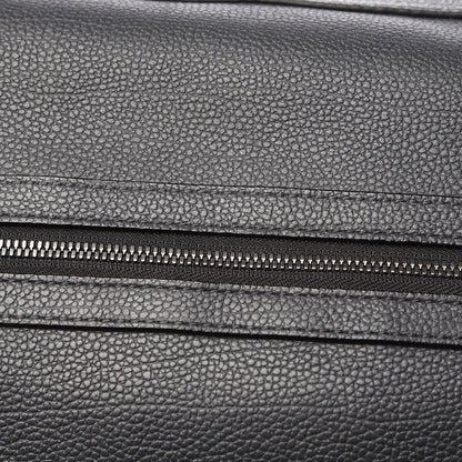 MCM Calfskin Weekender Bag Phantom Grey 19 of 19