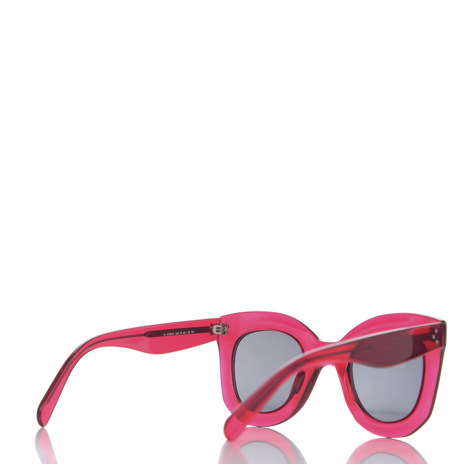 Celine Acetate Marta Sunglasses CL 41093/S Pink 4 of 7