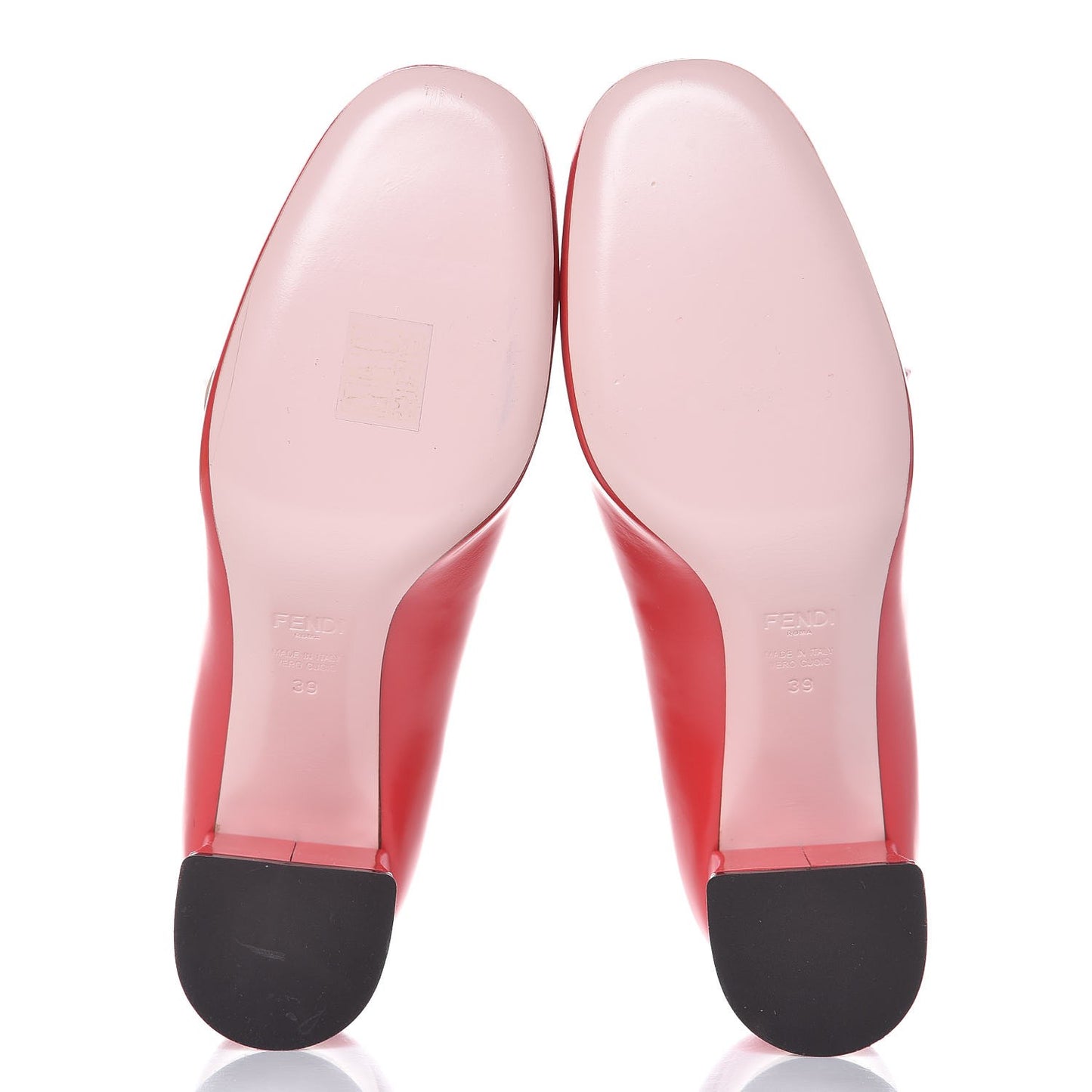 Calfskin Rainbow Mary Jane Pumps 39 Flame Sand