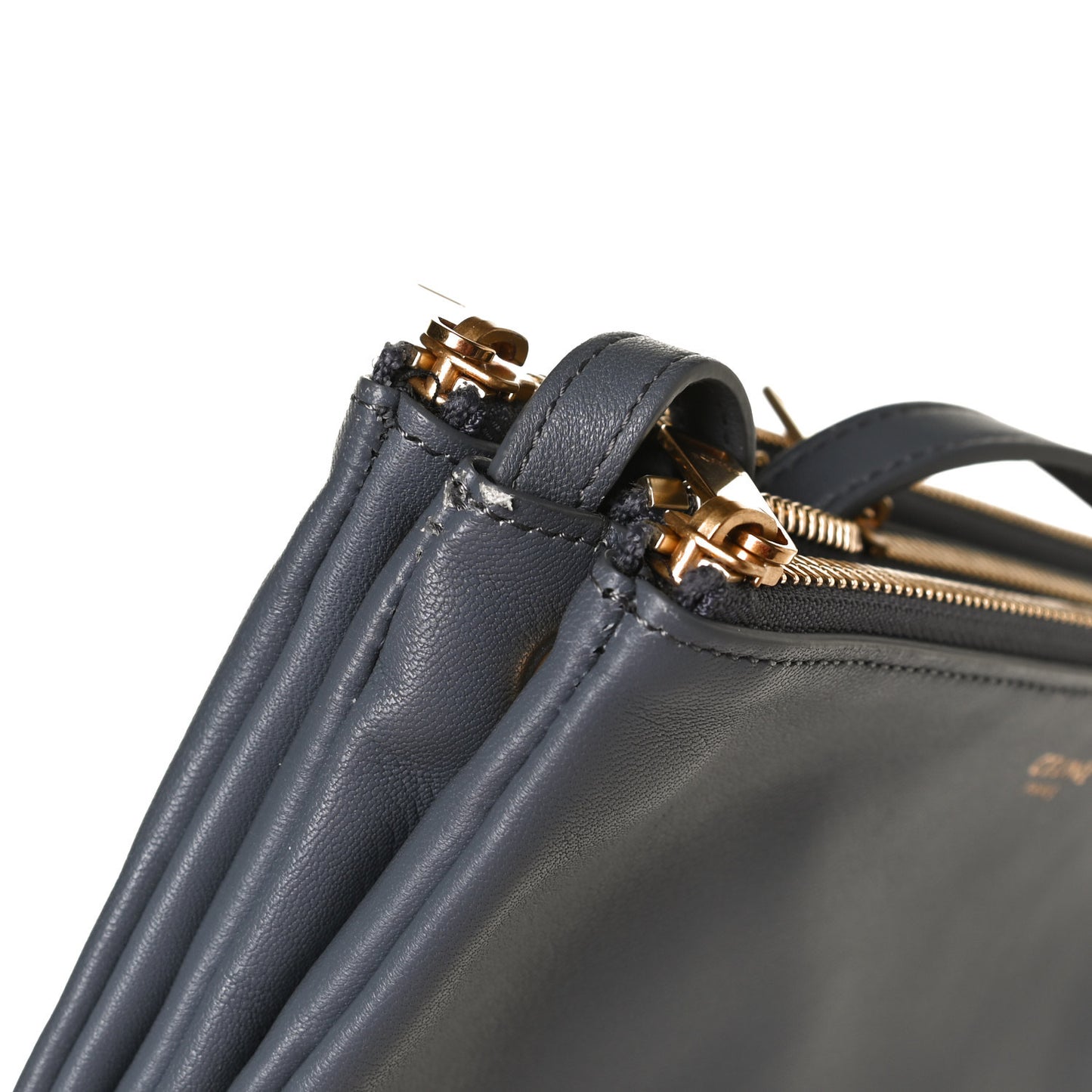 Lambskin Small Trio Crossbody Bag Storm