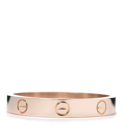 Cartier 18K Pink Gold 3.5mm LOVE Wedding Band Ring 64 10.75 3 of 4