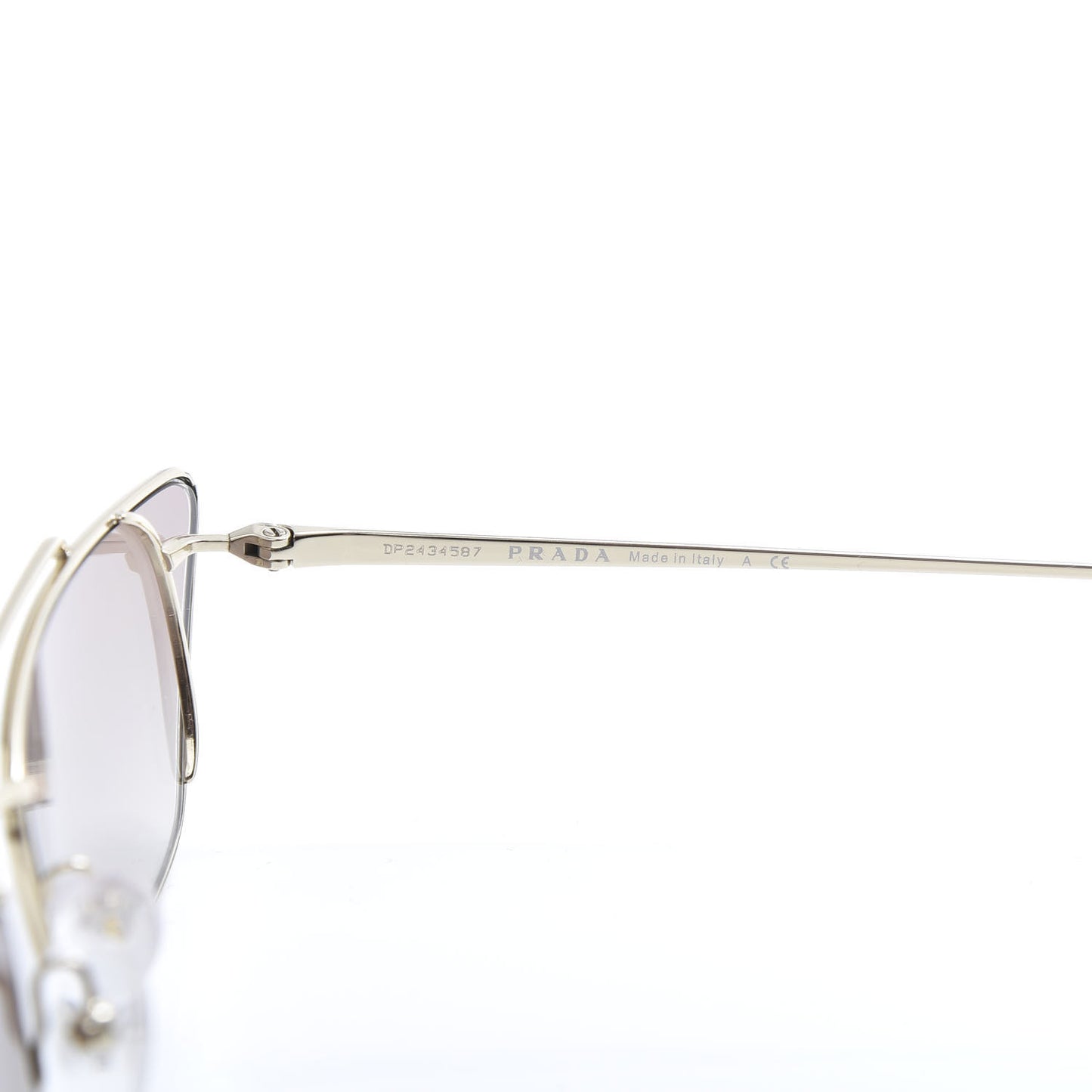 Cat Eye Sunglasses SPR 64U Light Gold