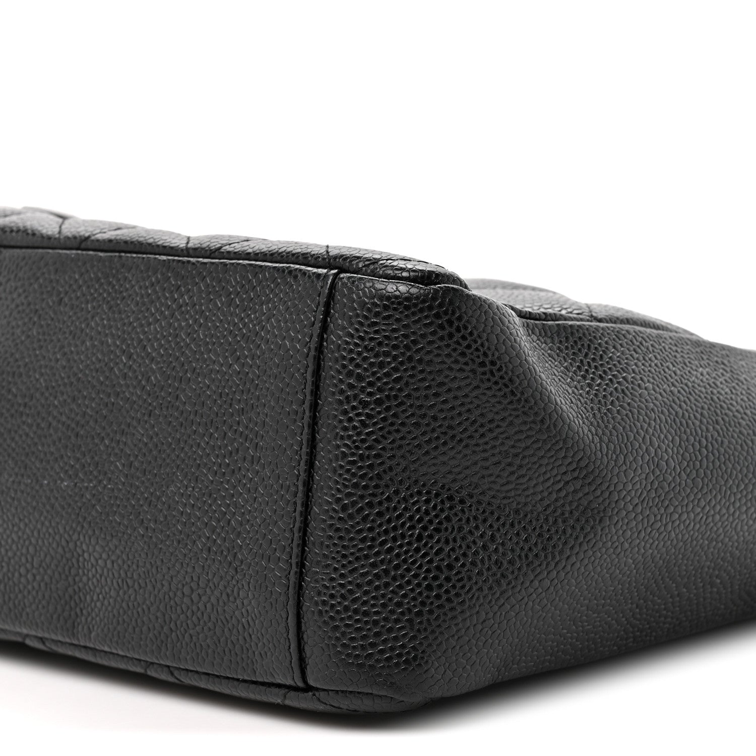 Chanel Caviar Quilted Petit Shopping Tote PST Black 8 of 10