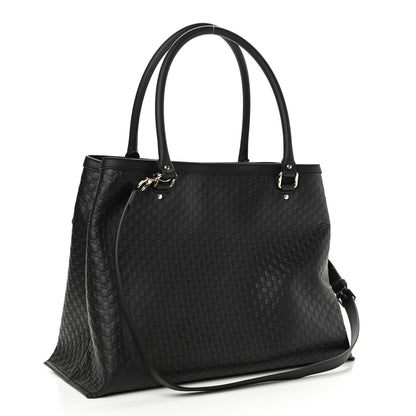 Gucci Soft Microguccissima Large Tote Black 3 of 11