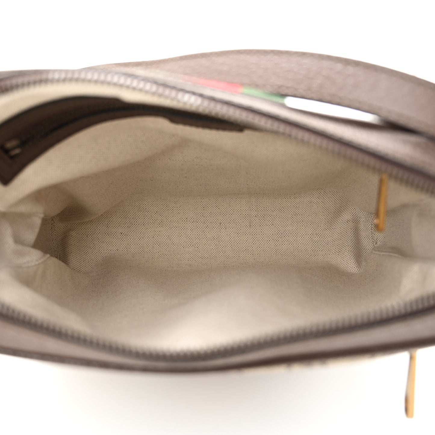 GG Supreme Monogram Web Small Ophidia Messenger Bag Brown