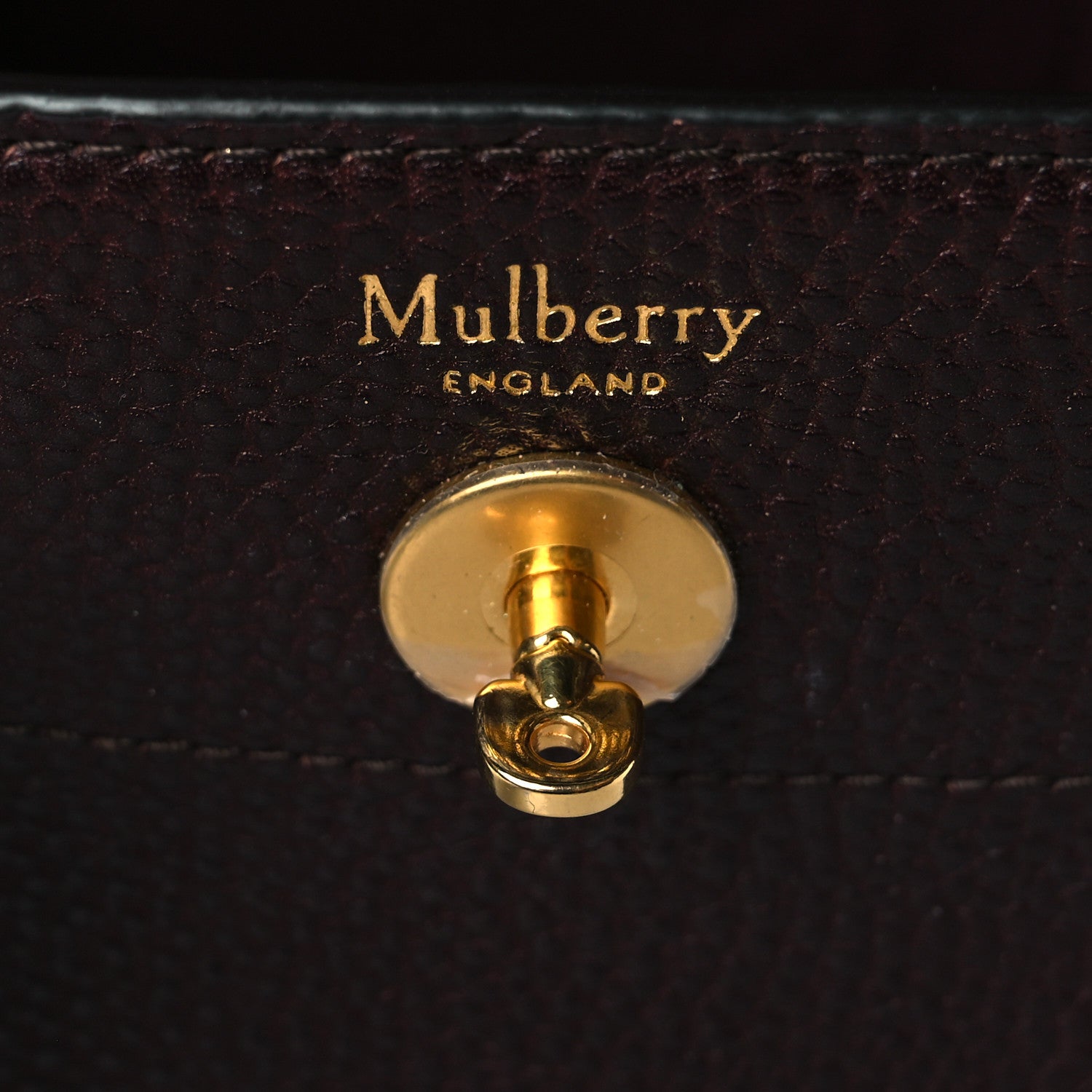 Mulberry Natural Grain Leather Small New Bayswater Oxblood 6 of 11