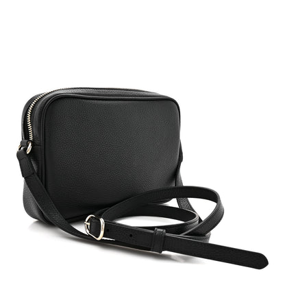 Gucci Pebbled Calfskin Shoulder Bag  Black 3 of 10