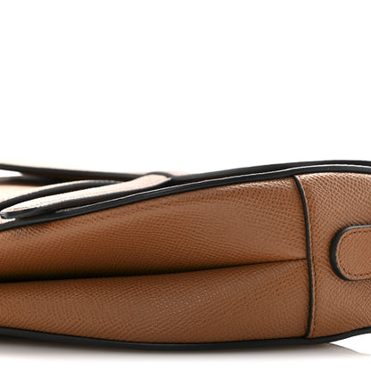 Christian Dior Grained Calfskin Saddle Bag Golden Saddle 10 of 11