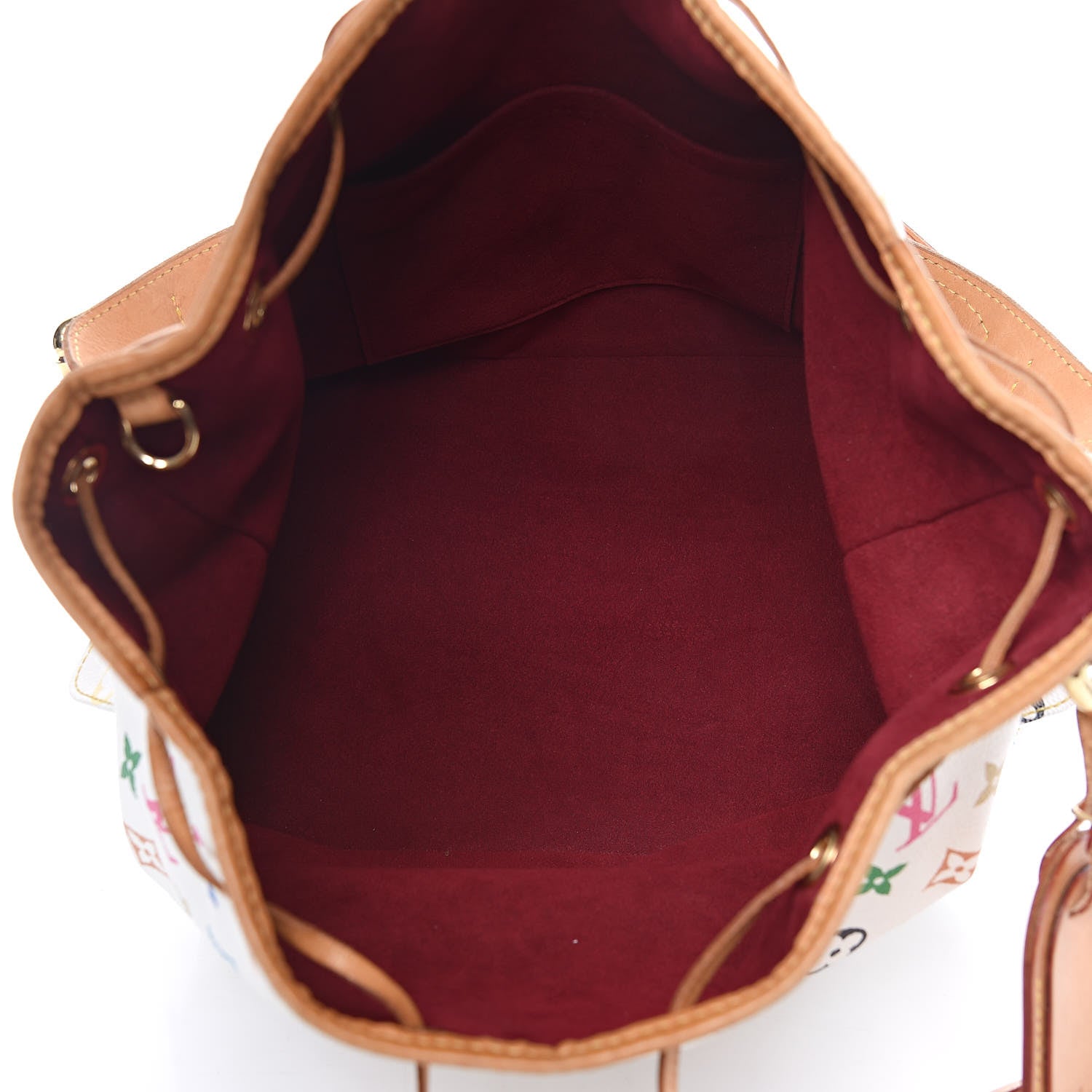 Louis Vuitton Monogram Multicolor Petit Noe White 5 of 10