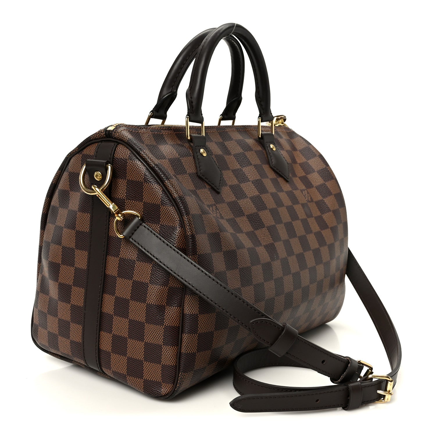 Louis Vuitton Damier Ebene Speedy Bandouliere 30 3 of 11