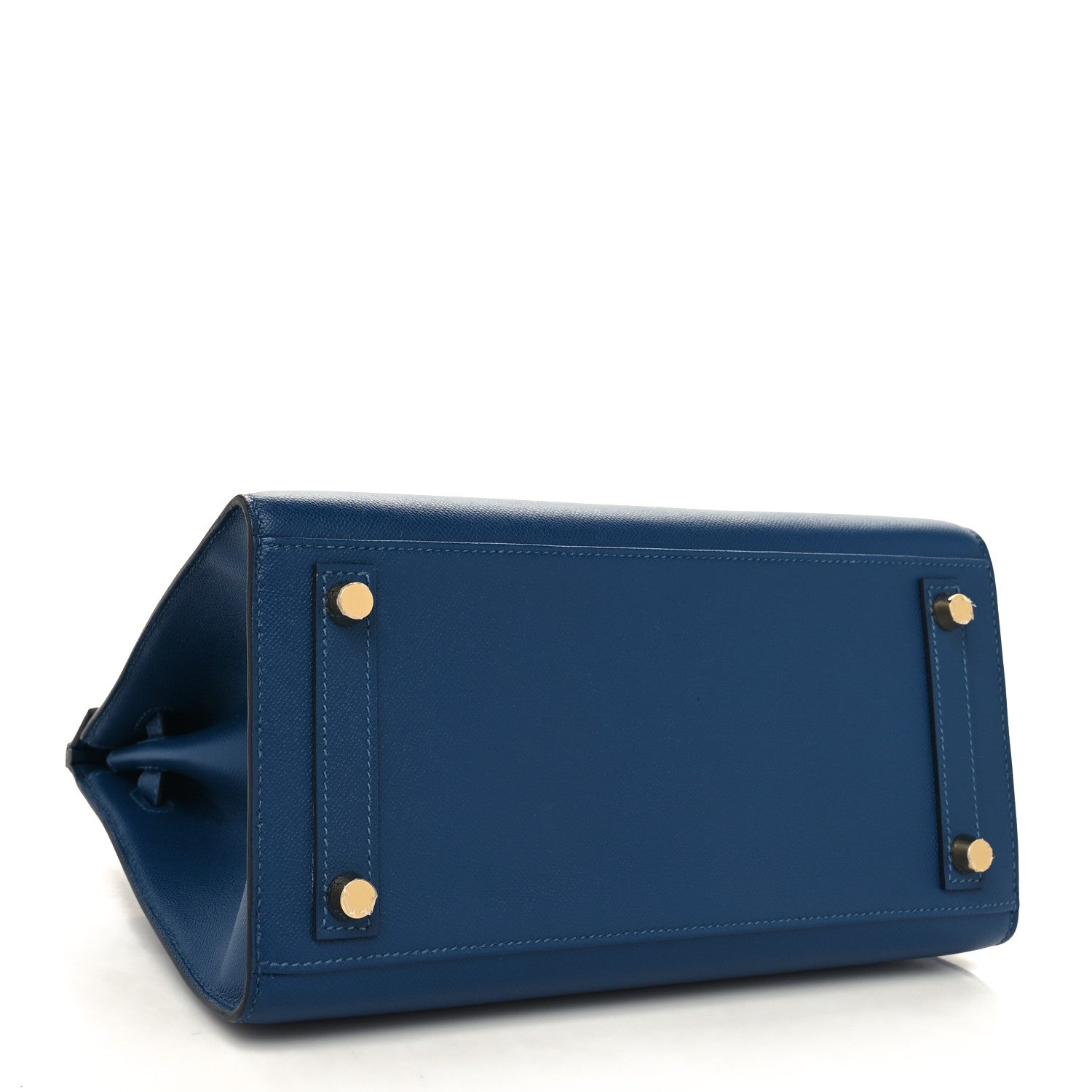 Hermes Madame Calfskin Birkin Sellier 25 Deep Blue 4 of 14