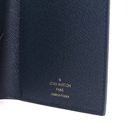 Louis Vuitton Monogram Surfin' Passport Cover Navy Blue 7 of 9