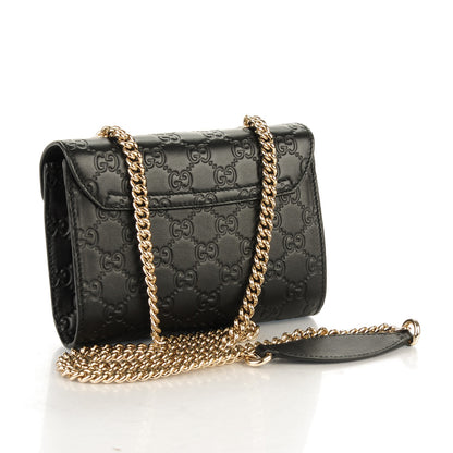 Gucci Guccissima Mini Emily Shoulder Bag Black 3 of 7