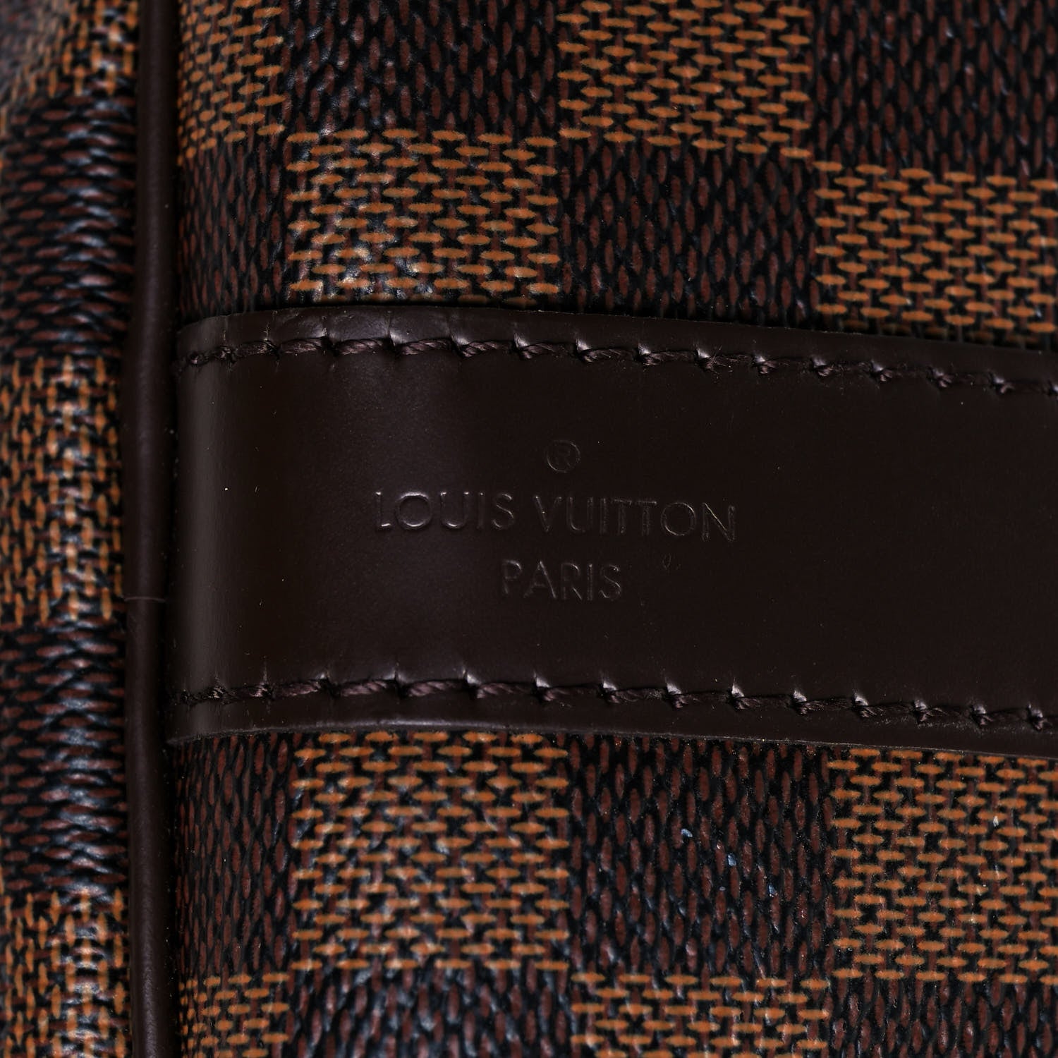 Louis Vuitton Damier Ebene Keepall Bandouliere 55 6 of 18