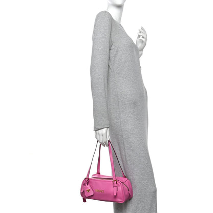 Versace Nappa Tag Bowling Bag Dragon Fruit 2 of 10