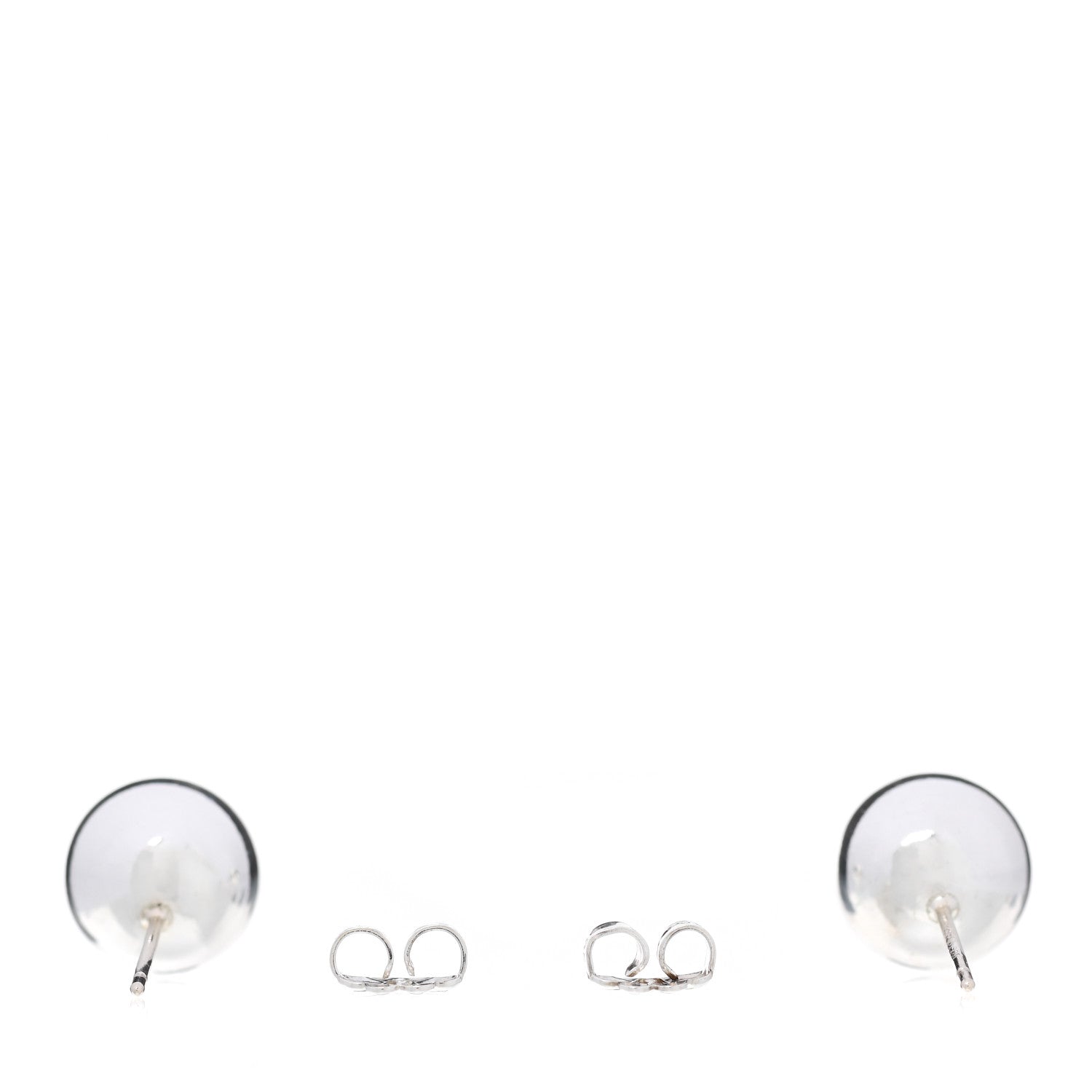Tiffany Sterling Silver 10mm HardWear Ball Earrings 3 of 6