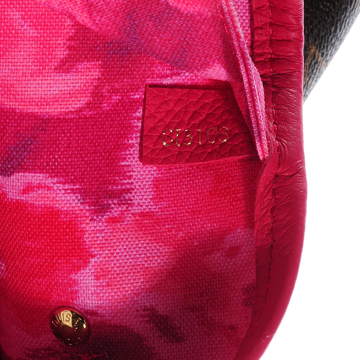 Monogram Articles de Voyage Ikat Neverfull MM Rose Indien