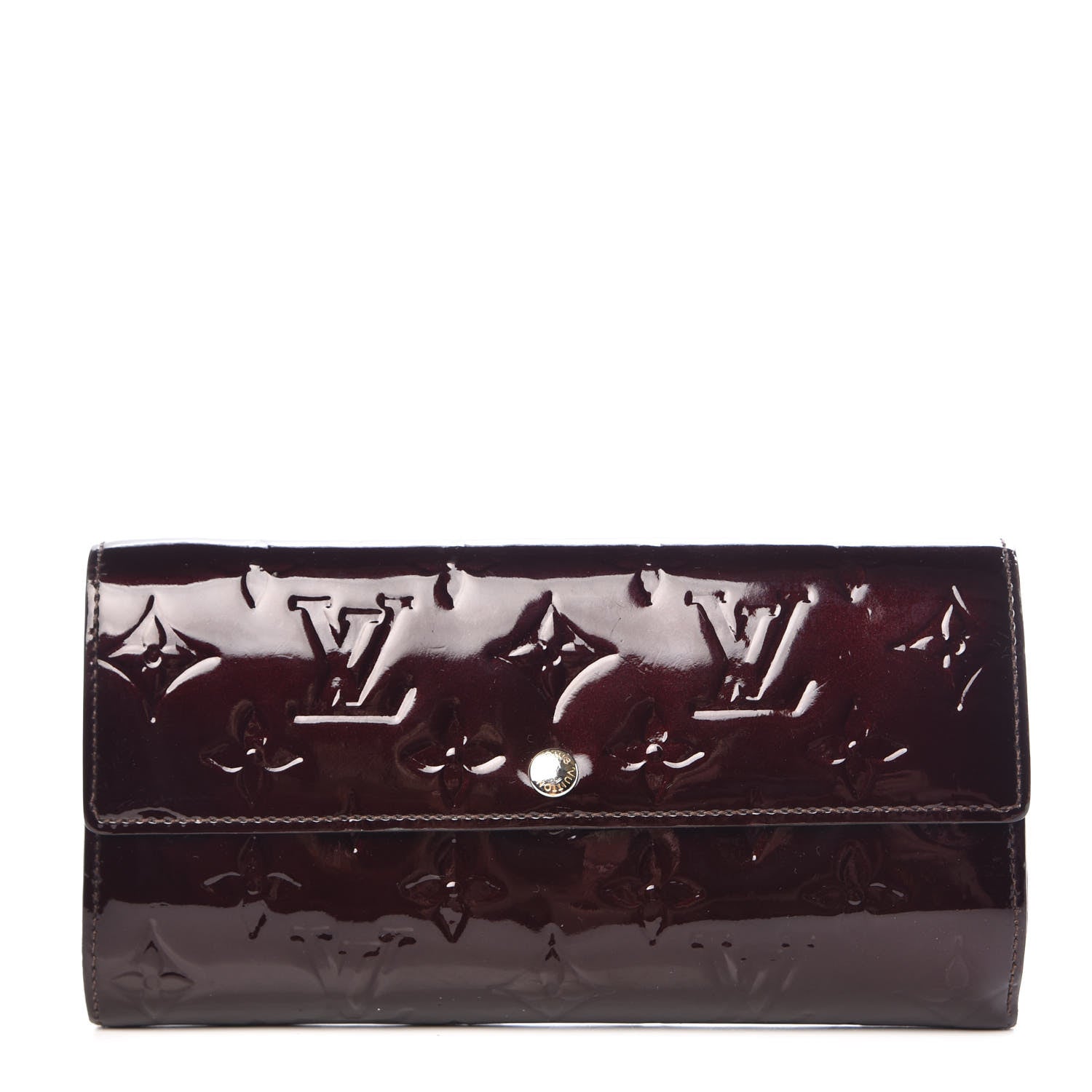 Louis Vuitton Vernis Sarah Wallet Amarante 1 of 10