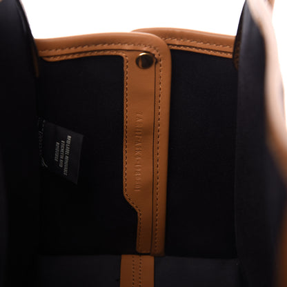 Fendi Glazed Fabric Vitello Century FF 1974 Stamp Patch Mini Peekaboo Defender Cover Mogano Panna Caramello 9 of 11